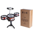 Kids' Toy Drum Set, Realistic Jazz Drum Instrument